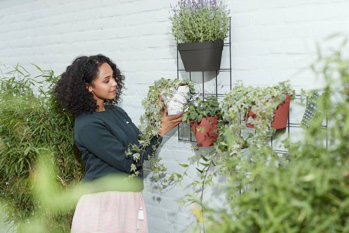 loft urban green wall single 15cm anthracite